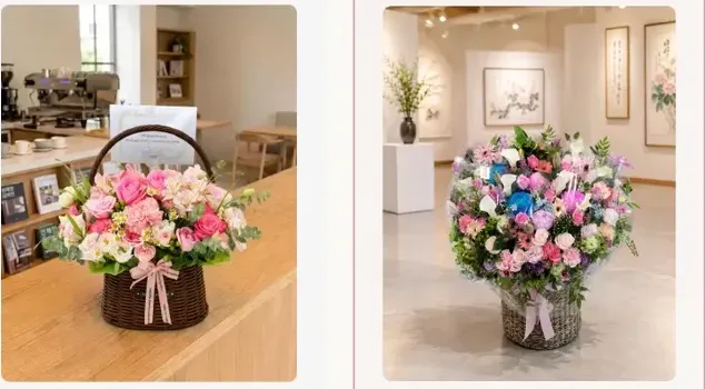 Grand Flower Basket