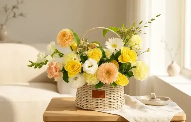 Lemon Cream Basket