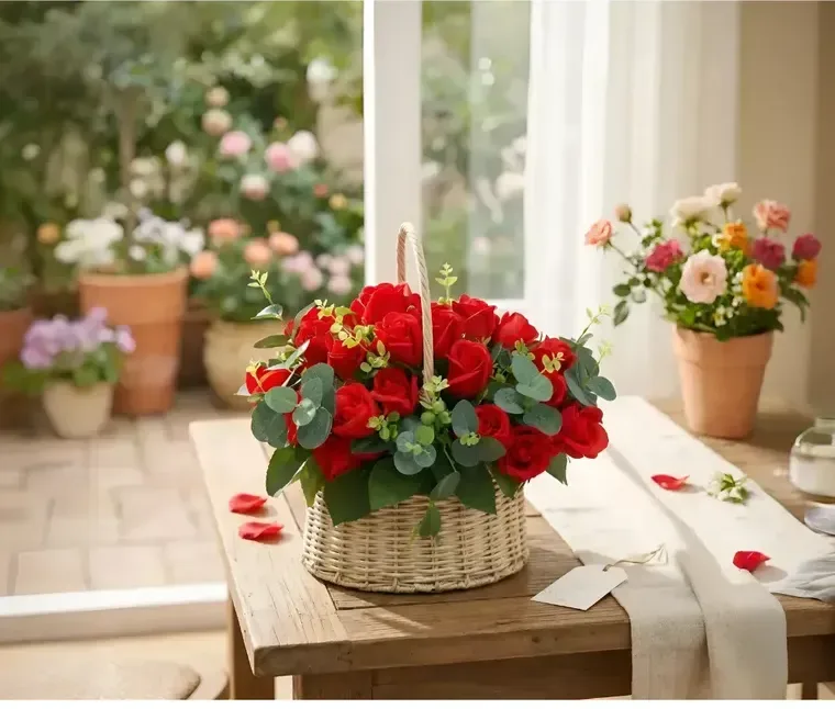 Red Romance (Soap Flowers)