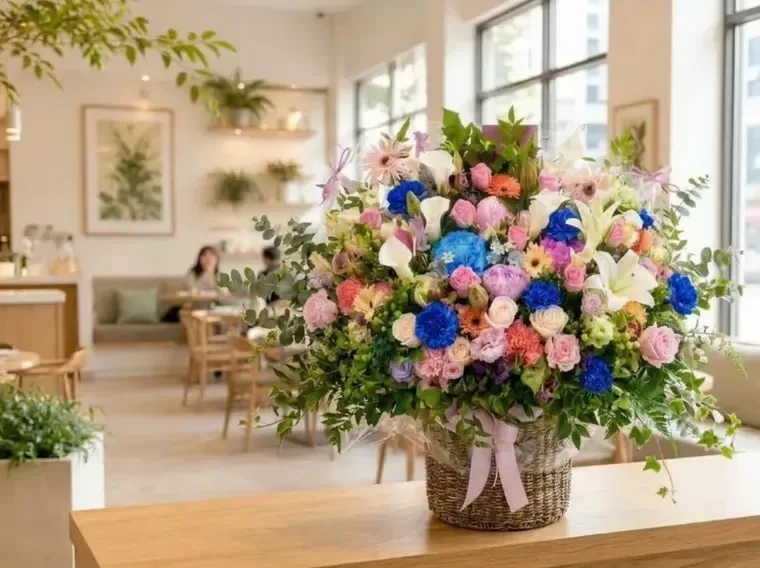 Grand Flower Basket
