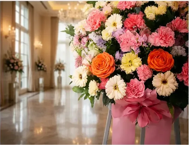 Congratulatory Objet Wreath
