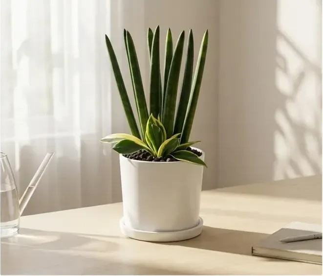 Cylindrical Snake Plant (Table Size)