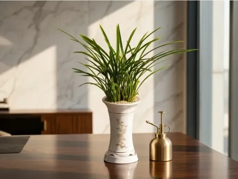 Cheolgol Sosim Cymbidium (Standard Pot)
