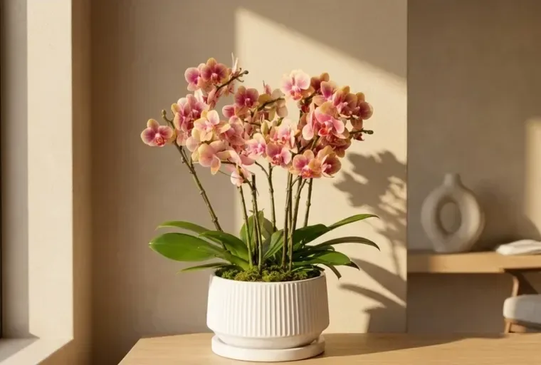 Peach Sunset Orchid
