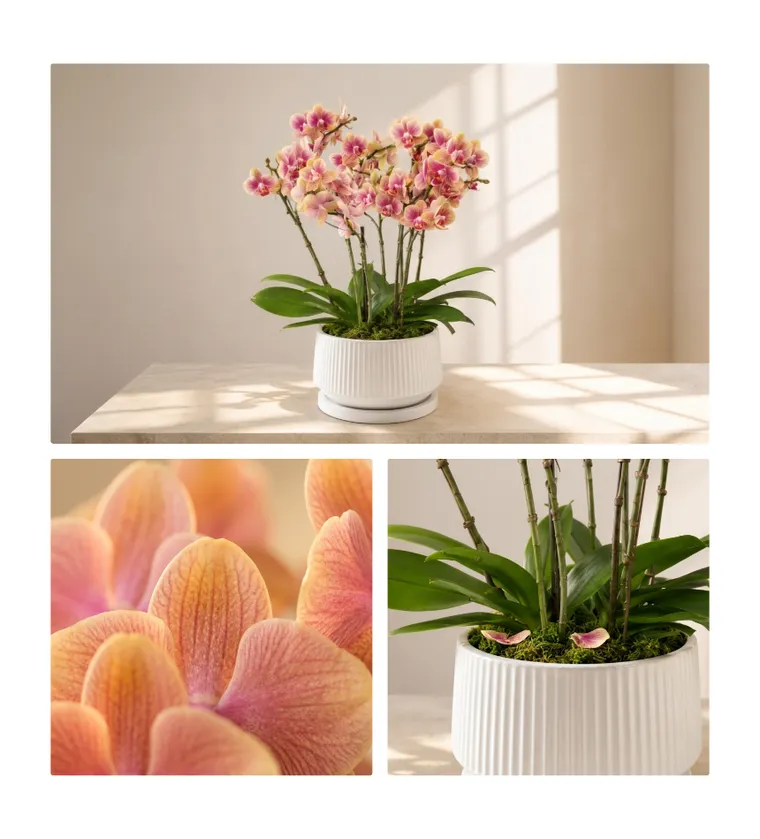Peach Sunset Orchid